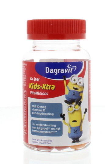 Dagravit Kids-Xtra vitaminions gums 6+ (60 Gummies)