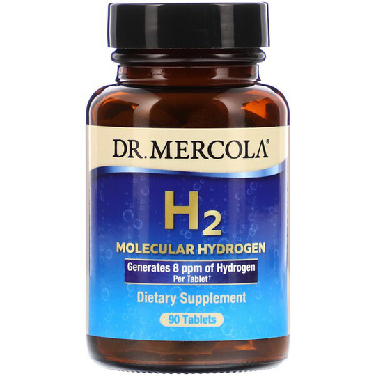 H2 Molecular Hydrogen 90 Tablets - Dr. Mercola