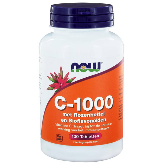 NOW Foods Vitamine C 1000 met rozenbottel bioflavonoiden