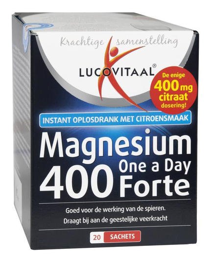 Lucovitaal Magnesium 400 forte (20 Sachets)