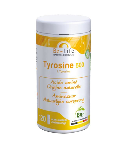 Be-Life Tyrosine 500 (120 Softgels)
