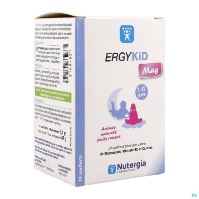 Nutergia Ergykid Mag | 14 zakjes