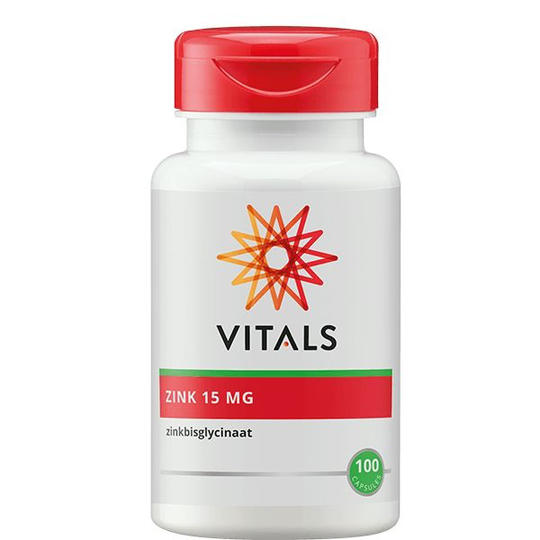 Vitals Zink 15mg (100 Capsules)