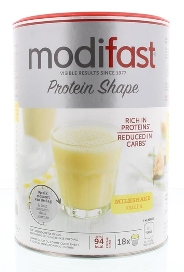 Modifast Protein shape milkshake vanille (540 Gram)
