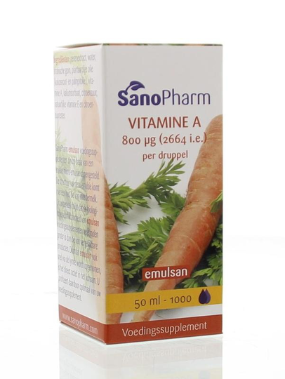 Sanopharm Vitamine A Emulsan (50 Milliliter)