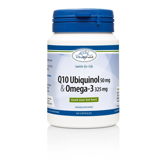 Vitakruid Q10 ubiquinol 50 mg & omega-3 325 mg (60 Capsules)
