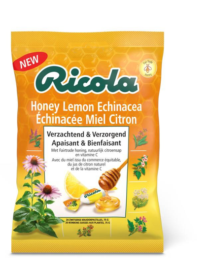 Ricola Honey lemon echinacea (75 Gram)