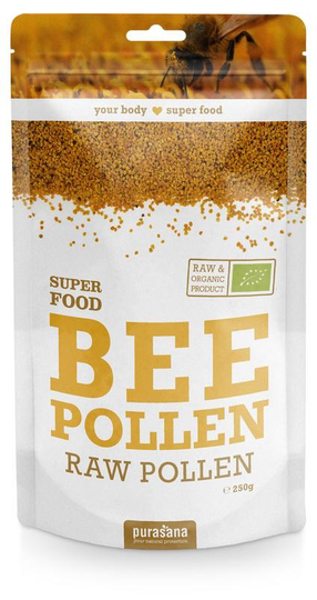 Purasana Bijenpollen stuifmeelkorrels/pollen granules bio (250 Gram)