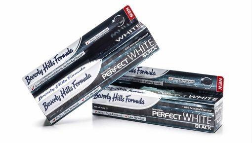 Beverly Hills Tandpasta perfect white black (125 Milliliter)