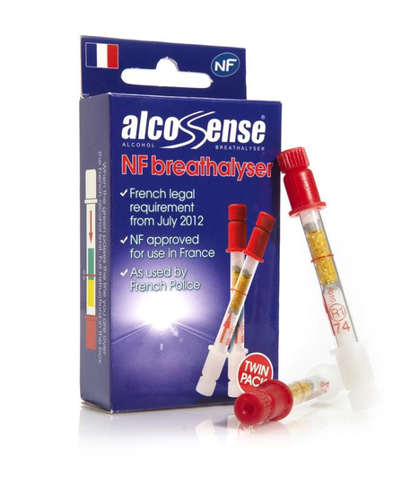 Alcosense Alcoholtester wegwerp NF gekeurd (2 Stuks)