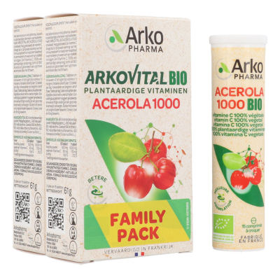 Arkovital Acerola 1000 Bio | 2 x 30 kauwtabletten PROMO