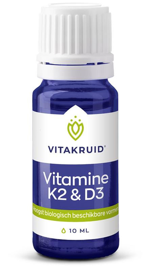Vitakruid Vitamine D3 & K2 (10 Milliliter)