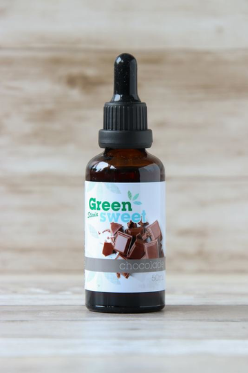 Green Sweet Vloeibaar stevia chocola (50 Milliliter)