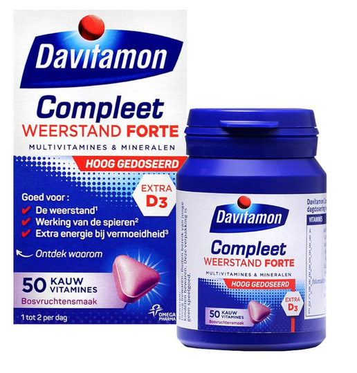 Davitamon Compleet weerstand forte (50 Tabletten)