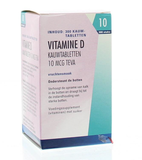 Teva Vitamine D 10 mcg 400IE (300 Tabletten)