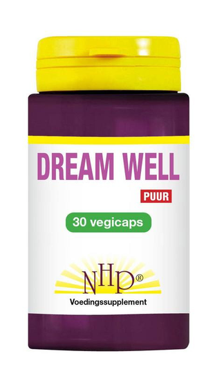 NHP Dream well vegicaps puur (30 Vegetarische capsules)