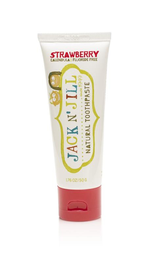 Jack n Jill Natural toothpaste strawberry (50 Gram)