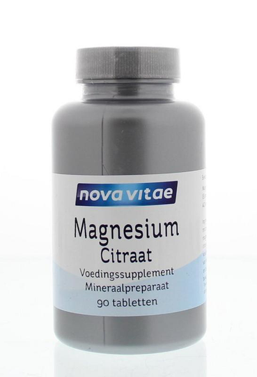 Nova Vitae Magnesium citraat (90 Tabletten)