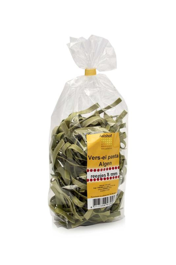 De Aalshof Eipasta met algen (250 Gram)