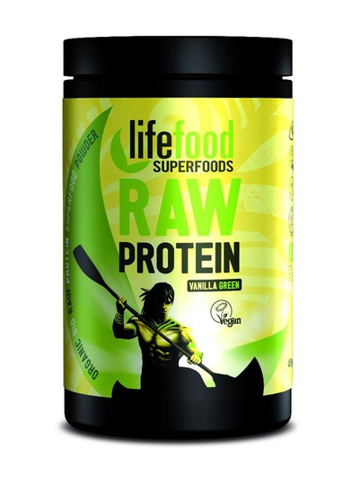 Lifefood Raw protein green vanilla bio (450 Gram)