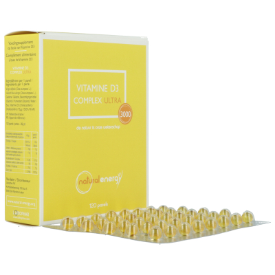 Natural Energy Vitamine D Complex Ultra | 120 parels