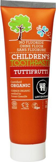 Urtekram Tandpasta kind tuttifrutti (75 Milliliter)