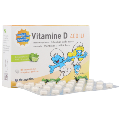 Vitamine D 400 IU | 84 kauwtabletten