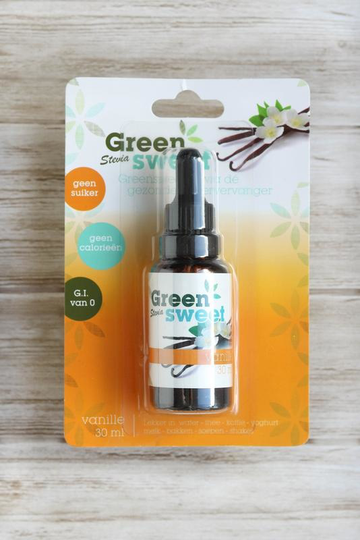 Green Sweet Vloeibare stevia vanille (30 Milliliter)
