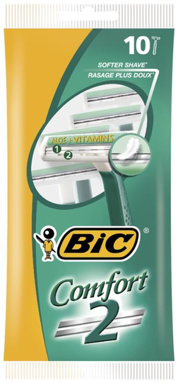 BIC Comfort 2 scheermesjes (10 Stuks)