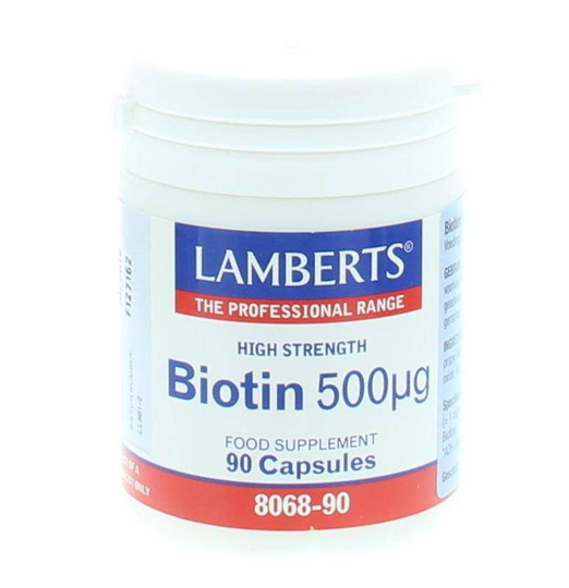 Lamberts Vitamine B8 500 mcg (biotine)