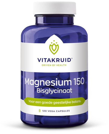 Vitakruid Magnesium 150 bisglycinaat (120 Tabletten)