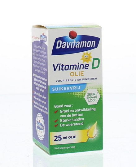 Davitamon Vitamine D olie (25 Milliliter)