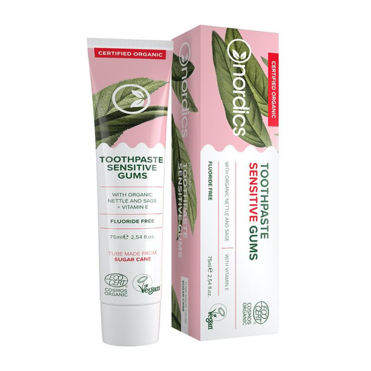 Nordics Tandpasta sensitive gums vegan (75 Milliliter)