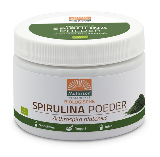 Mattisson Spirulina poeder bio (125 Gram)
