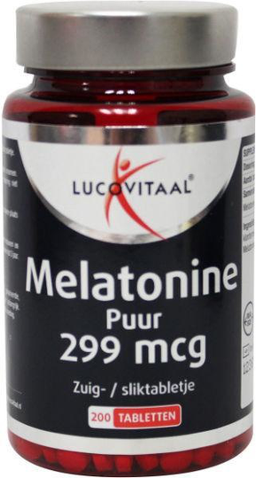 Lucovitaal Melatonine puur 0.299mg (200 Tabletten)