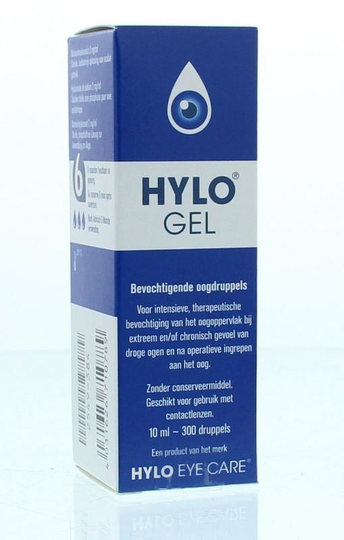 Diversen Hylo-gel Oogdruppels (10 Milliliter)