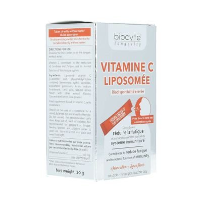 Biocyte Vitamine C Liposomée | 10 sticks