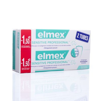 Elmex Sensitive Professional Tandpasta DUO | 2 x 75 ml PROMO