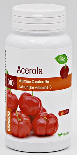 Purasana Acerola vegan bio (90 Capsules)