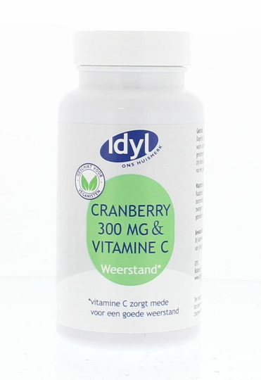 Idyl Cranberry 300mg & Vitamine C (120 Tabletten)