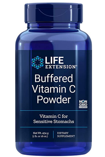 Vitamine C Poeder Buffered - 454 grams (16 oz) - Life Extension