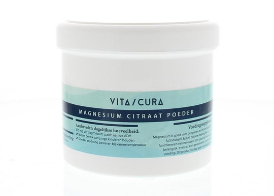 Vitacura Magnesium citraat poeder (400 Gram)
