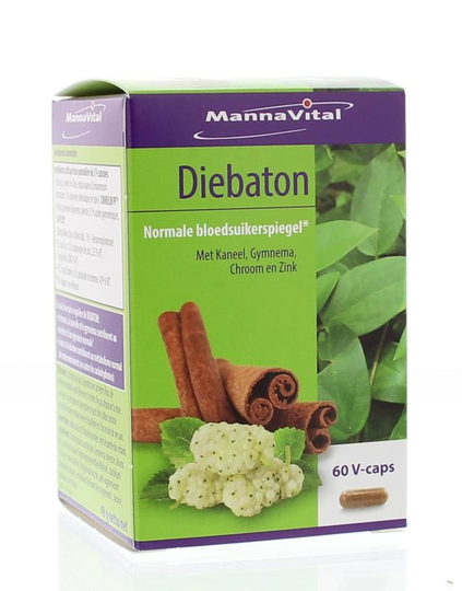 Mannavital Diebaton (60 Vegetarische capsules)