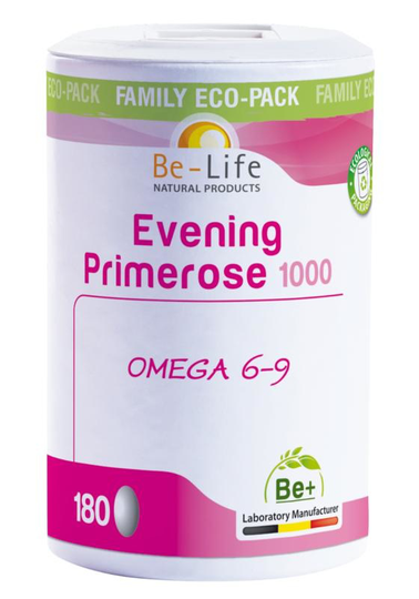 Be-Life Evening primrose 1000 bio (180 Capsules)