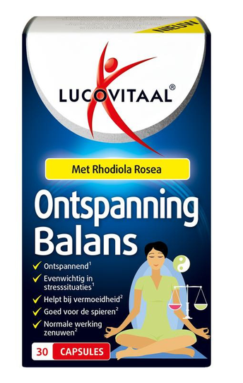 Lucovitaal Ontspanning balans (30 Capsules)