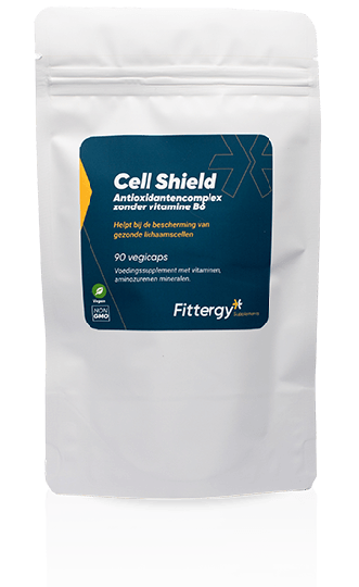 Cell Shield - Antioxidantencomplex zonder vitamine B6 pouche (90 capsules) - Fittergy