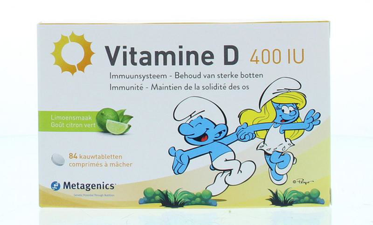 Vitamine D 400IU NF Smurfen