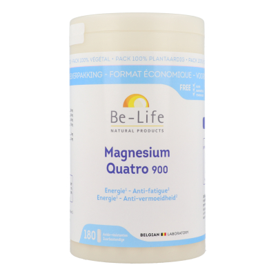 Be-Life Magnesium Quatro 900 | 180 capsules