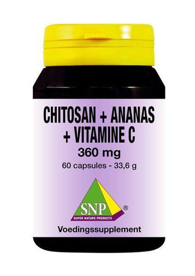 SNP Chitosan ananas vitamine C 360 mg (60 Capsules)
