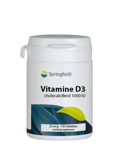 Springfield Vitamine D3 1000IU